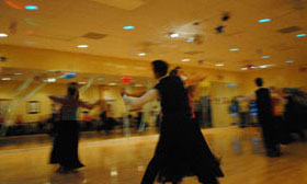 Ballroom dancing in Memphis at Blue Suede Dance parties - ballroom and social dancing