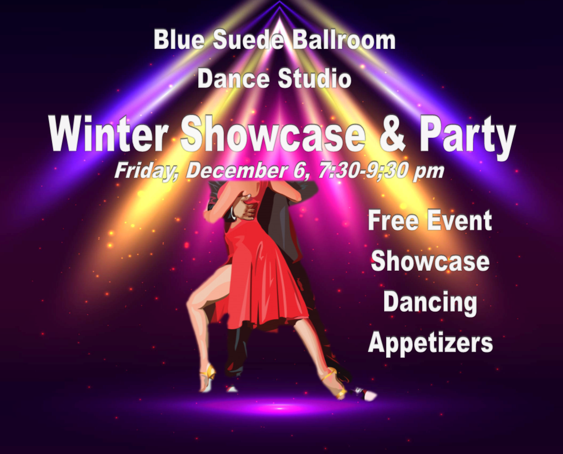 Winter ballroom dance studio showcase in memphis, TN