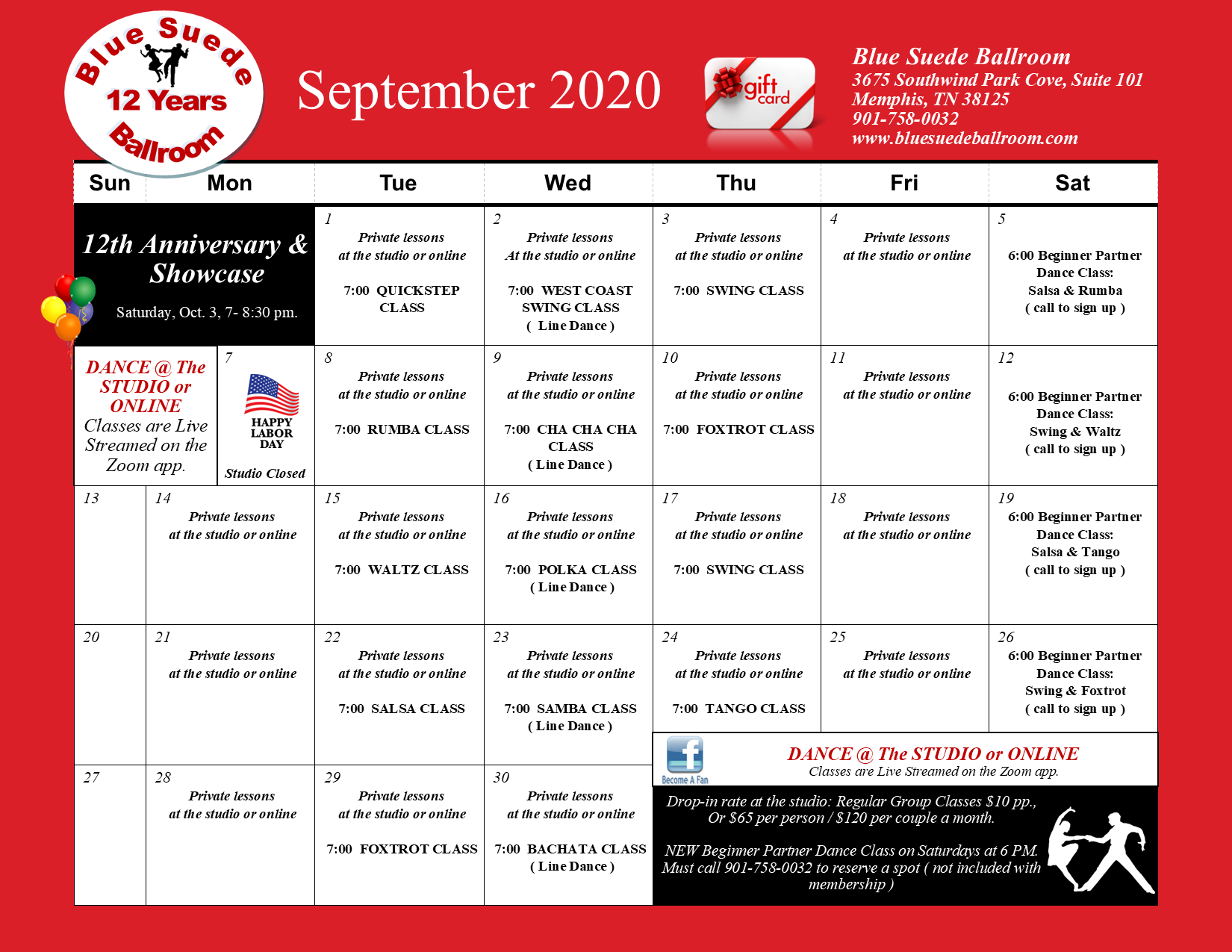 Dance classes - ballroom dance studios