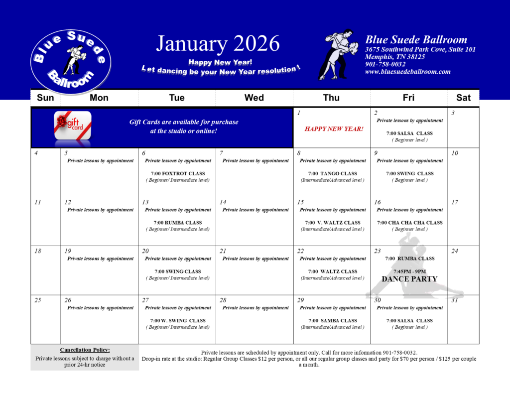 Ballroom dance classes